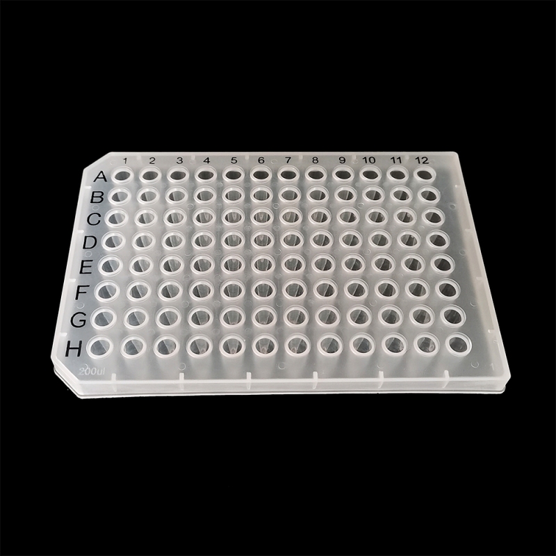 Semi-Skirted 0.2ml Plastic PCR Plate 96 Well 384 Well